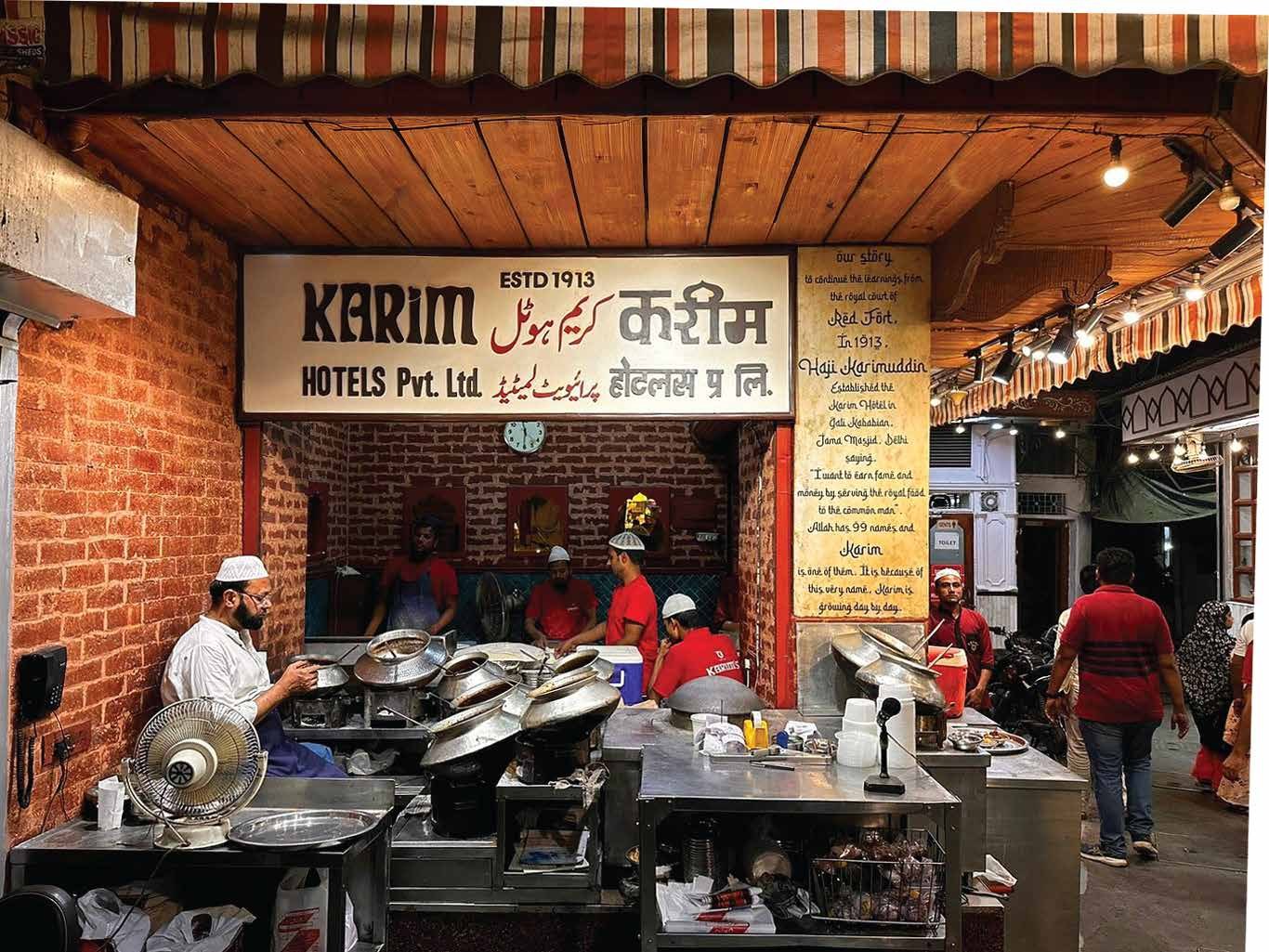 The original Karim's under the shadow of Jama Masjid, Delhi-6